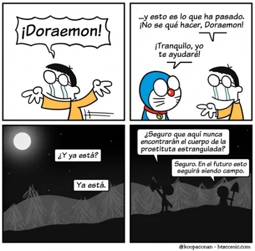 Doraemon vuelve a salvar el día.